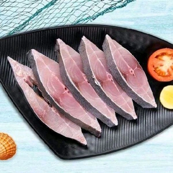 Black Pomfret / கருப்பு வாவல் மீன் - 500gm - Slice