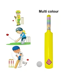 Plastic Cricket Bat Ball Set For Boys And Girls