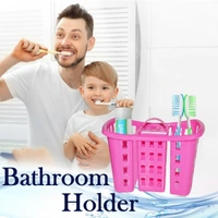Toothbrush Toothpaste Bathroom  Organiser Stand 4 In 1 Holder