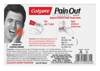 Colgate Pain Out Dental Gel