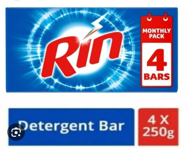Rin Monthly Pack Bar - 4 ×250g, 4 Piece Set