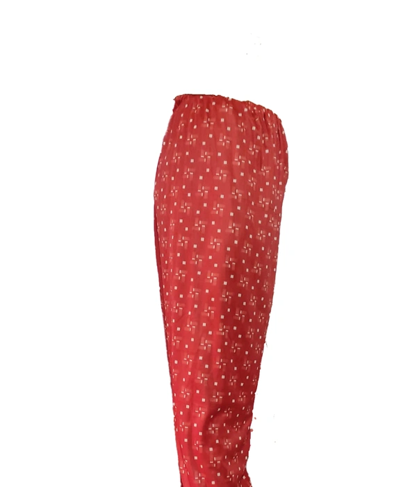 LADDIES PALAZZOZ - XXL, RED