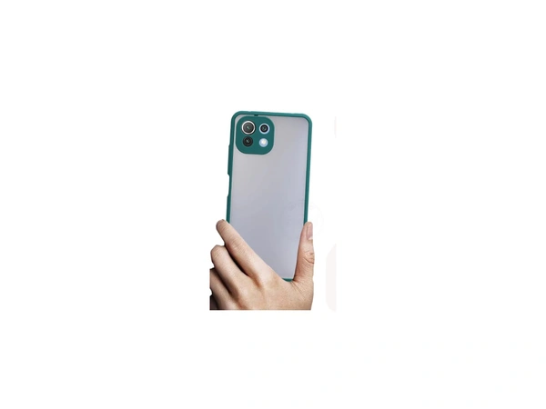 MI 11 LITE SMOKE BACK COVER - BLUE,GREEN
