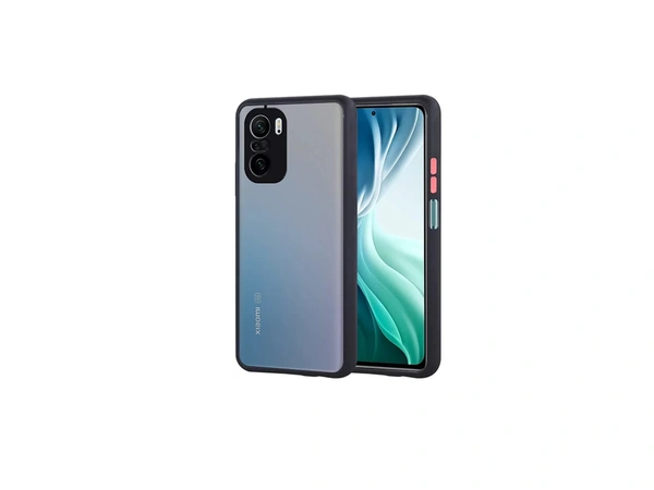 MI 11 X SMOKE BACK COVER - BLACK