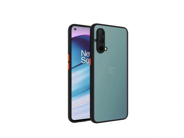 ONE PLUS NORD CE 5G SMOKE BACK COVER - BLACK