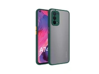 OPPO A74 5G SMOKE BACK COVER - BLACK