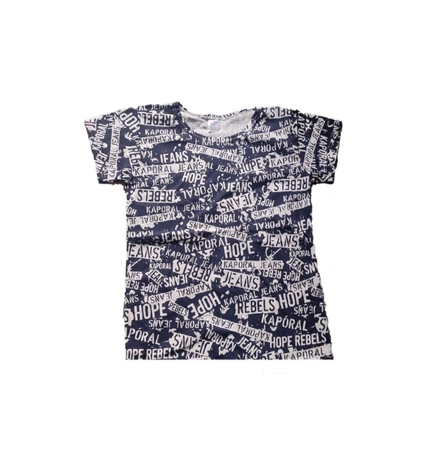 LADDIES T SHIRT XL - BLUE