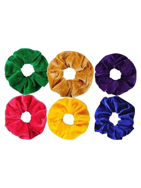HAIR BUN 6 PIECES - MULTI COLOR