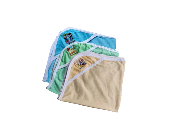 BABY TOWEL COMBO 3 PIECES - MULTI COLOR