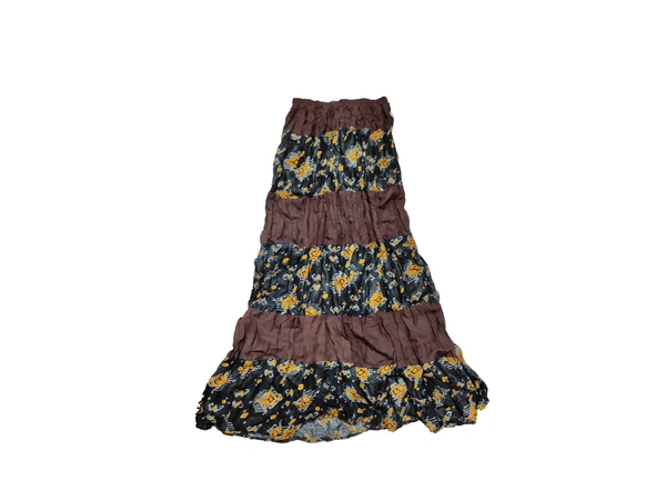 LADDIES LONG SKIRT - XXL, MULTI COLORED
