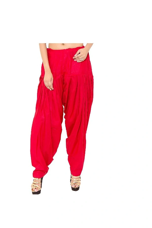 LADDIES PATIYALA - XL, RED