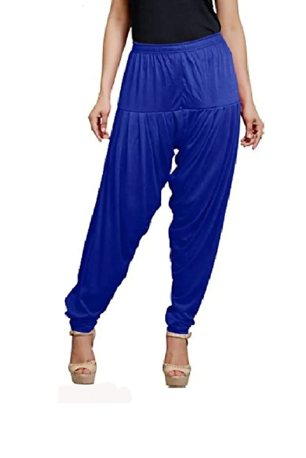 LADDIES PATIYALA - XL, BLUE