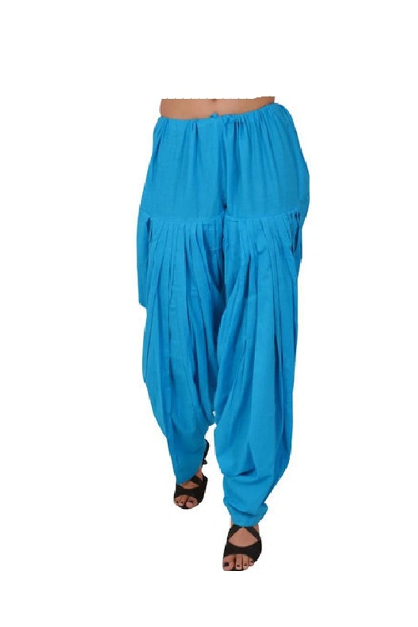 LADDIES PATIYALA - XL, SKY BLUE