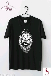 BlisS Mode Men Round Neck T shirt - blue, xl