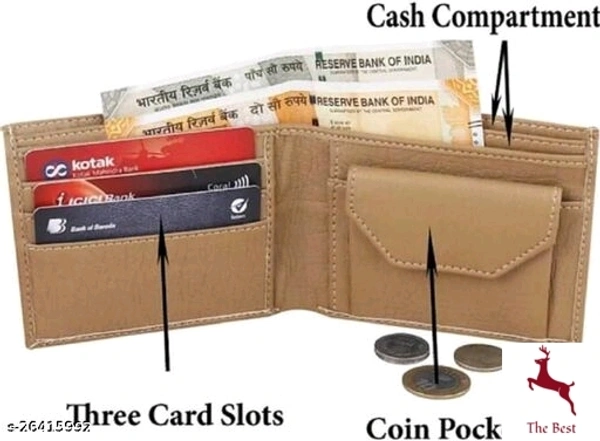 Fashionable Latest Men WalletS - free size