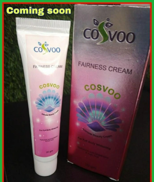 COSVOO FACE AND BODY WHITING CREAM - WHITE, 20GM