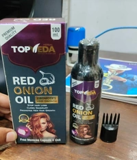TOPVEDA HERBAL TOPVEDA RED ONION OIL  - 100ml
