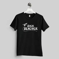 Zakapedia Back Bencher Round Neck T Shirt - Black, S