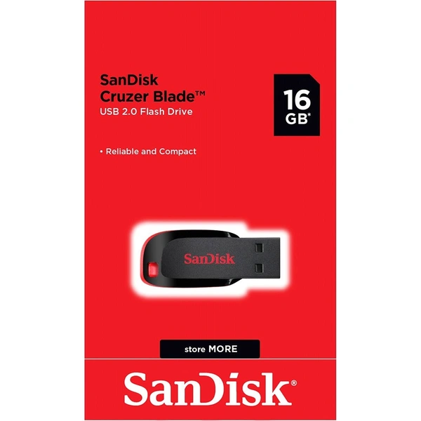 SANDISK 16 GB PENDRIVE 