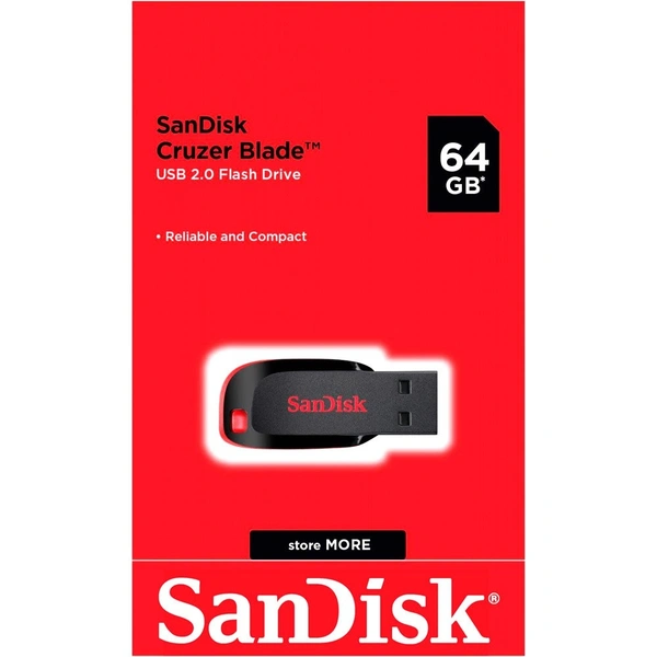 SANDISK 64 GB PENDRIVE 