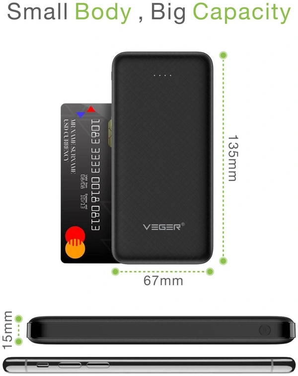 VEGER W1053 POWER BANK  - 6 MONTHS MOBICARE WARRANTY 