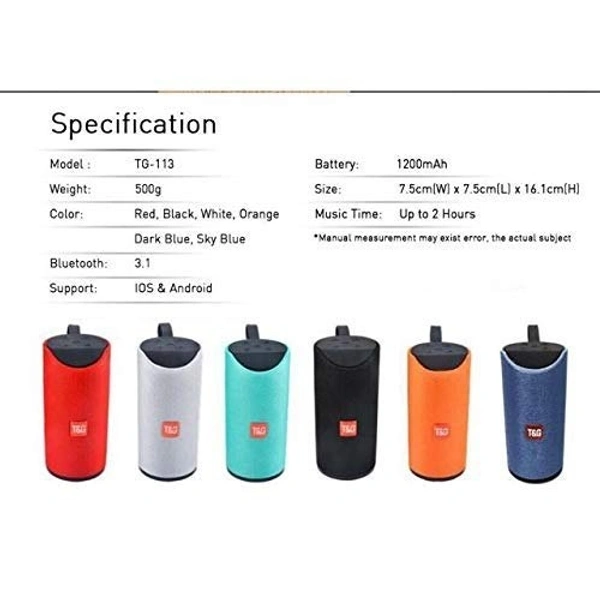 TG  TG-113 BT SPEAKER 