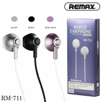 REMAX RM-711 EARPHONE  - 3 MONTHS WARRANTY