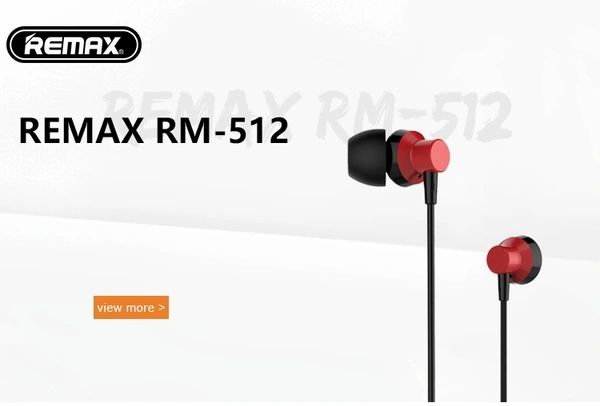 REMAX 512 HEADPHONE  - 3 MONTHS WARRANTY