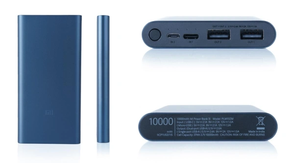 XIAOMI  MI POWER BANK 10000MAH  - 6 MONTHS CARE WARRANTY 