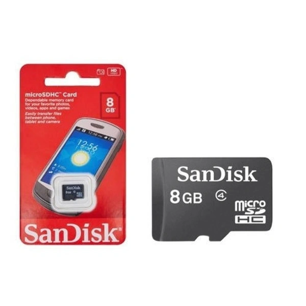 SANDISK 8GB SD CARD 
