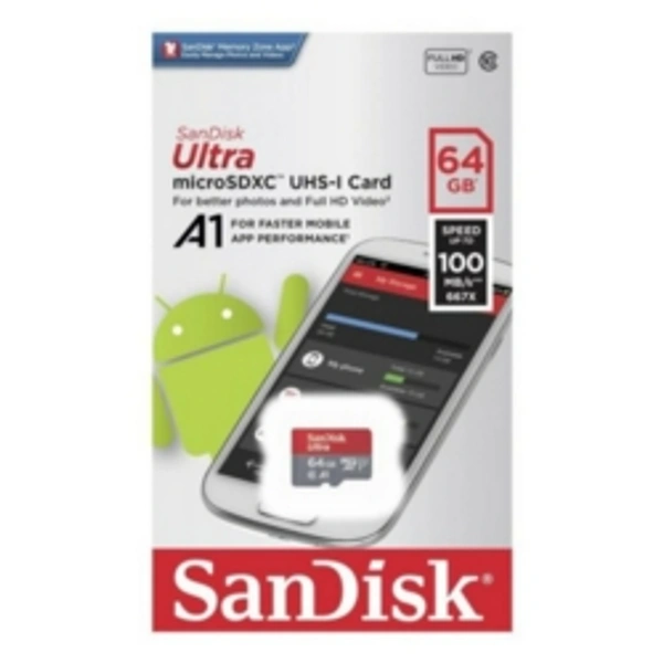 SANDISK 64 GB SD CARD