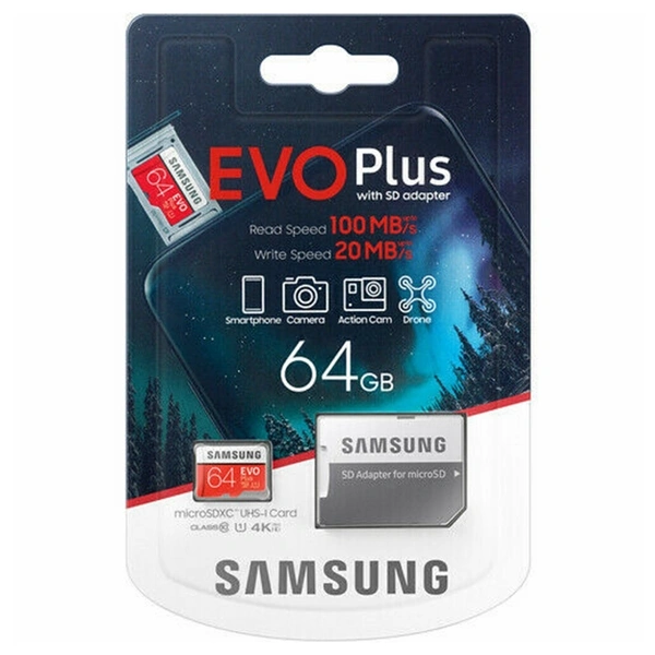 SAMSUNG 64 GB SD CARD 