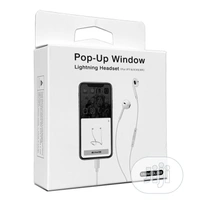 POP UP WINDOW LIGHTNING EARPHONE 