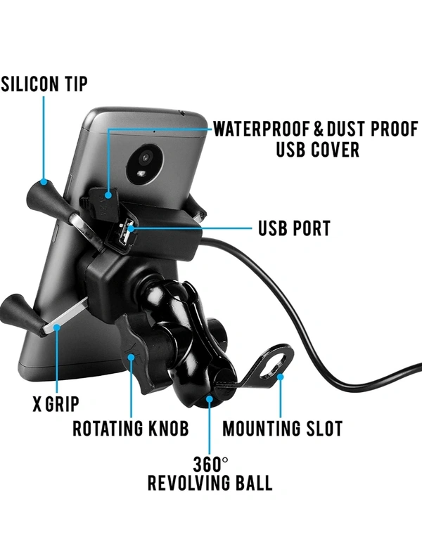 BIKE HOLDER  WITH CHARGER