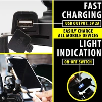 BIKE HOLDER  WITH CHARGER