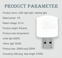 KMJSA- USB LED LIGHT  MINI USB LIGHT (5PIS) - Warm