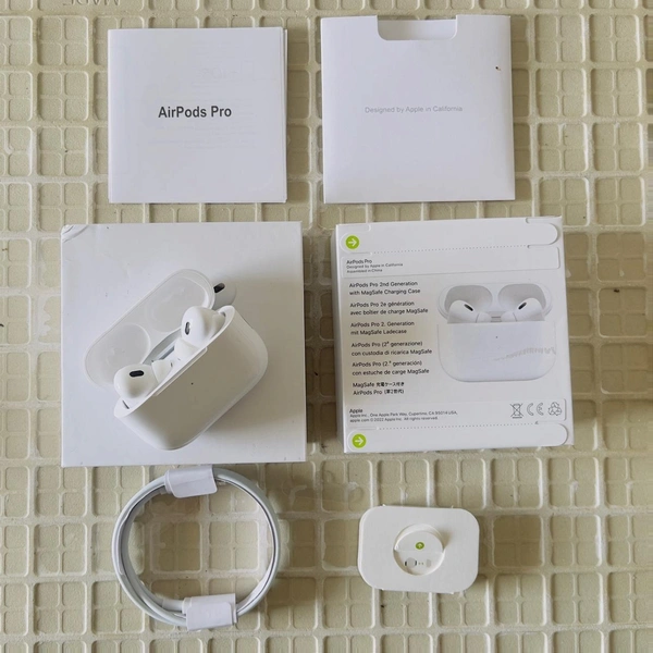 Premium Quality Wireless AirPods Pro-2 USA - White, AirPod Pro 2, No