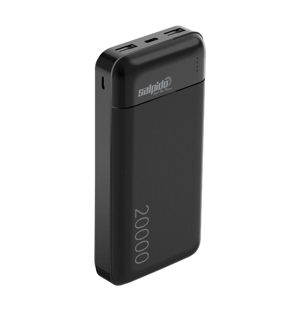 20000 mAh Power Bank Li-ion polymer battery PN-999 - 1 Years, Black