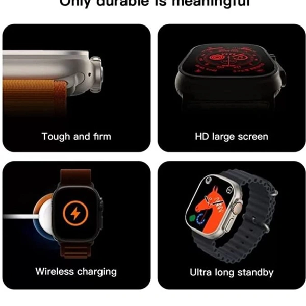 T800 Ultra Watch Smartwatch 1.9 HD Display Bluetooth Calling SmartWatch