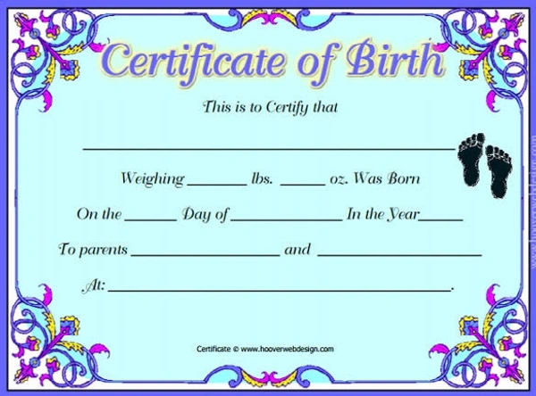 Birth Certificate - Within A 7 Working Days From The Date Of Registration. 