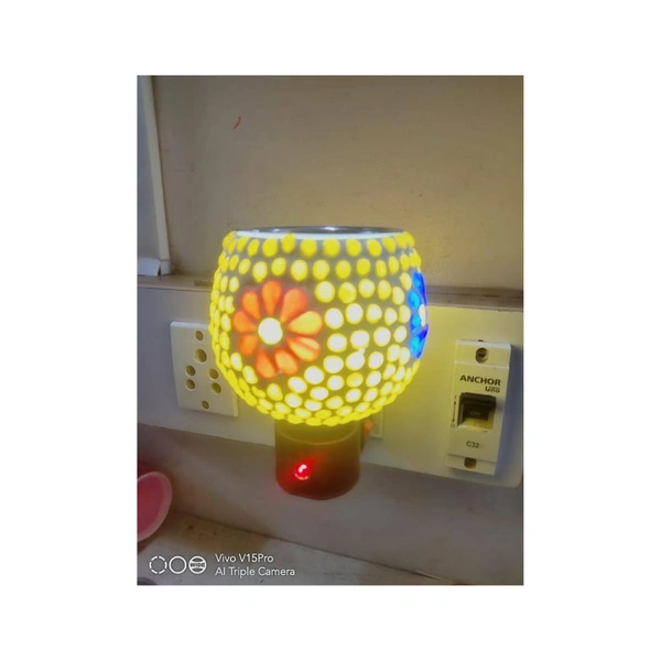 Electric Bakhoor Burner With Night Lamp