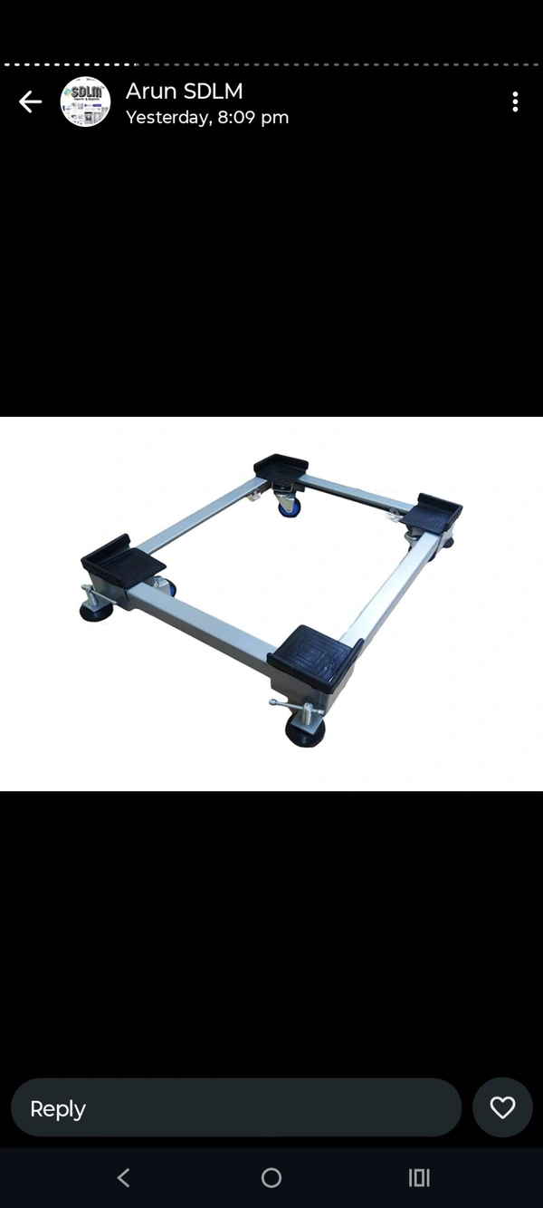 Metal Washing Machine Stand ( Adjustable) Heavy 
