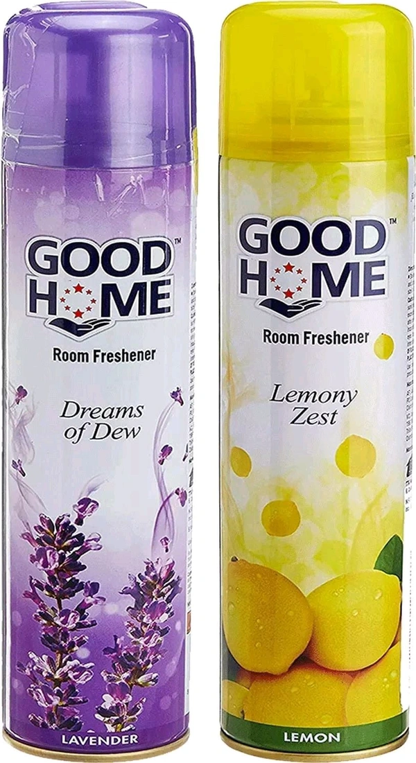 Good Home Lavender And Citrus Spray - Room & Air Freshner (2 X 160 Ml)
