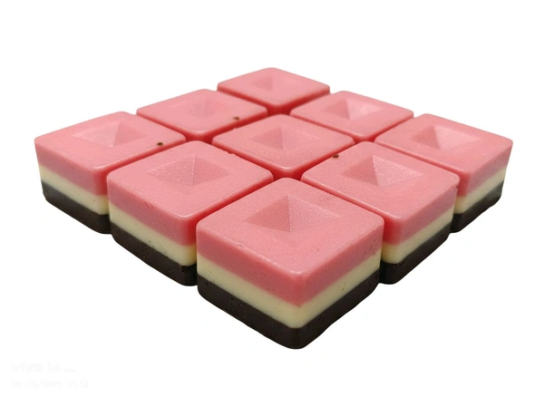 3 Layer Chocolates (Home Made Chocolates) 6 Pcs