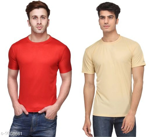 Attractive Slogan Cotton Men's T-Shirts  - XL