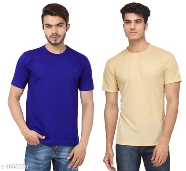 Attractive Slogan Cotton Men's T-Shirts  - XXL