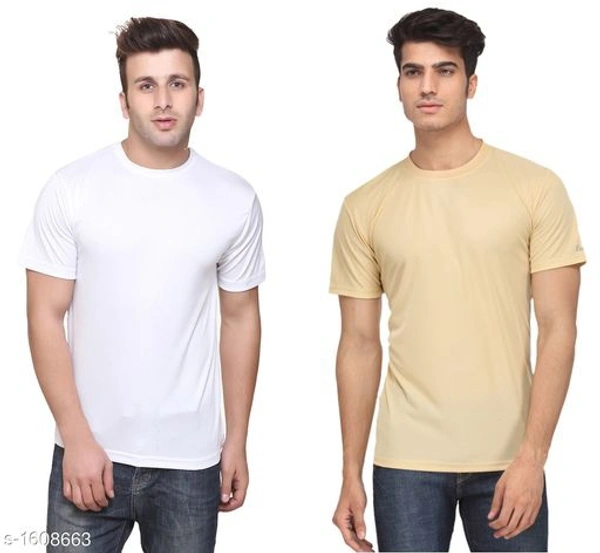 Attractive Slogan Cotton Men's T-Shirts  - XXL