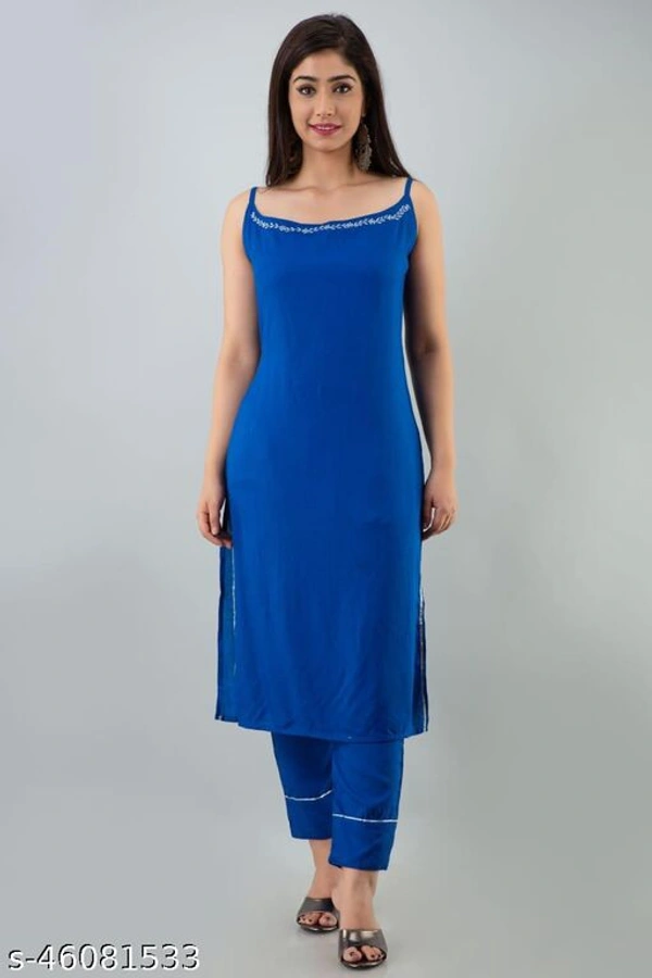 Myra Voguish Women Kurta Sets - XL