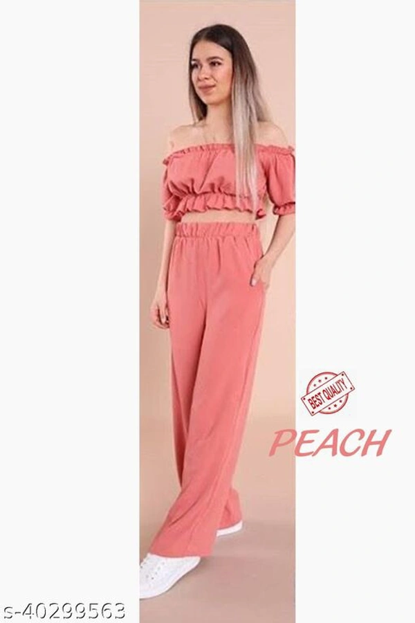 Classy Partywear Women Top & Bottom Sets - Free Shipping, XS