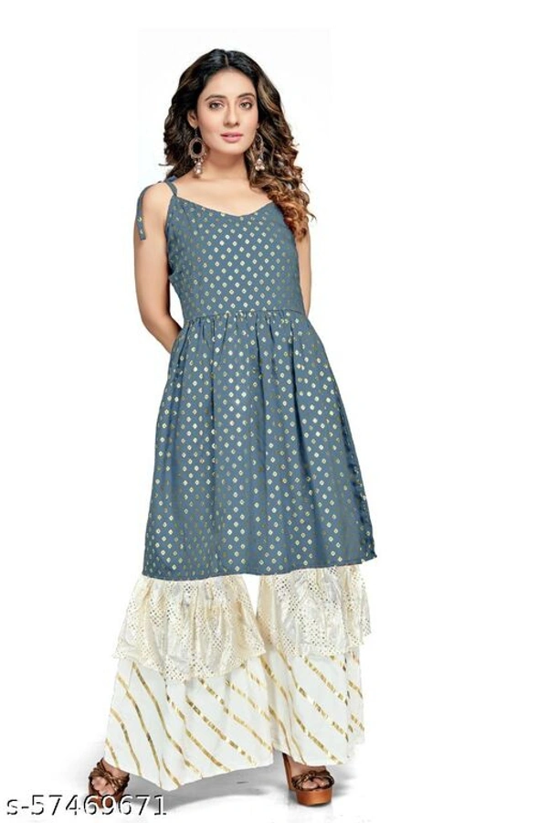 Aagam Graceful Women Kurta Sets - Free Shipping, XL